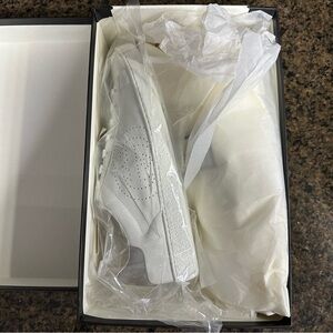 NIB White Gucci Ace Sneakers Miro Soft Bianco Women’s 9.5 Interlocking G